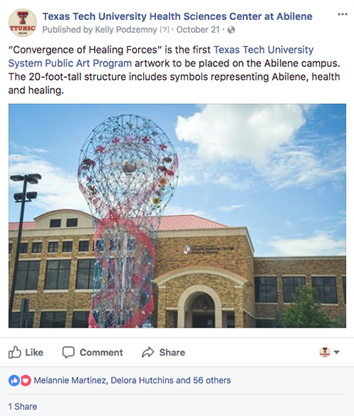 ttuhsc-abilene-public-art